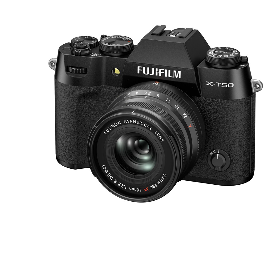 corpo x-t50 nero con kit obiettivo xf16-50mmf2.8-4.8 r lm wr