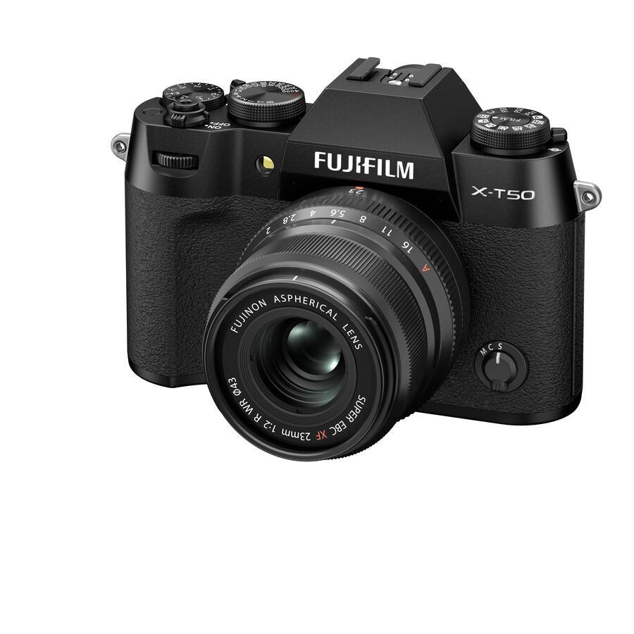 corpo x-t50 nero con kit obiettivo xf16-50mmf2.8-4.8 r lm wr